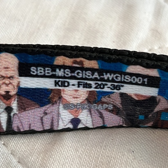Buckle Down Kids Ghost in the Shell Seatbelt Belt NWT - Picture 5 of 8